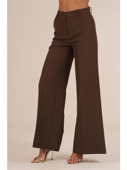 Pantalone palazzo GM by Gai Mattiolo | GM4213MORO